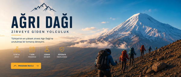 AĞRI DAĞI TIRMANIŞ PROGRAMI